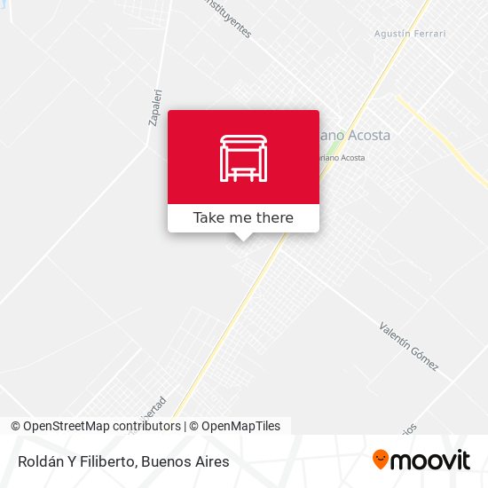 Roldán Y Filiberto map