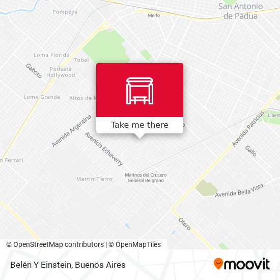Mapa de Belén Y Einstein