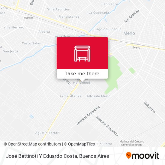 José Bettinoti Y Eduardo Costa map