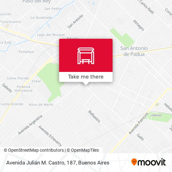 Avenida Julián M. Castro, 187 map