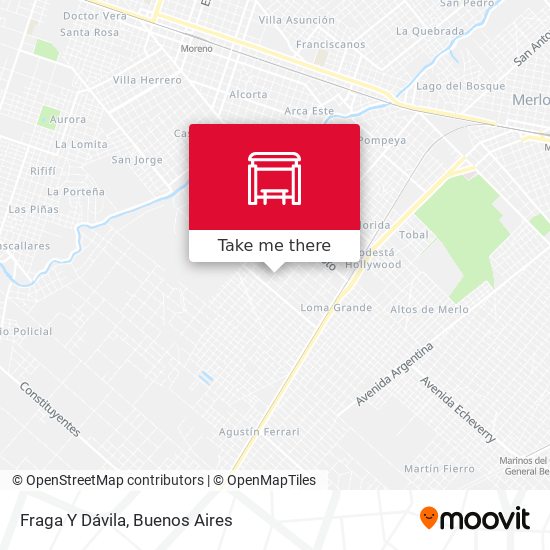 Fraga Y Dávila map