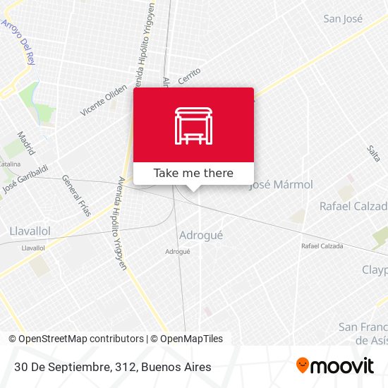 Mapa de 30 De Septiembre, 312