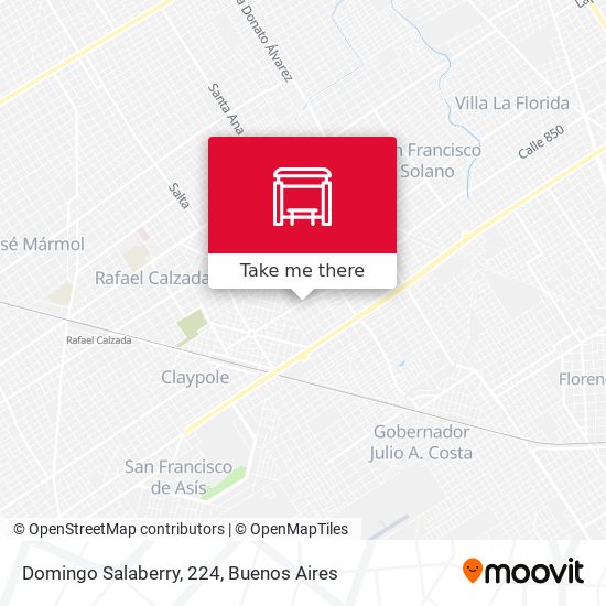 Mapa de Domingo Salaberry, 224