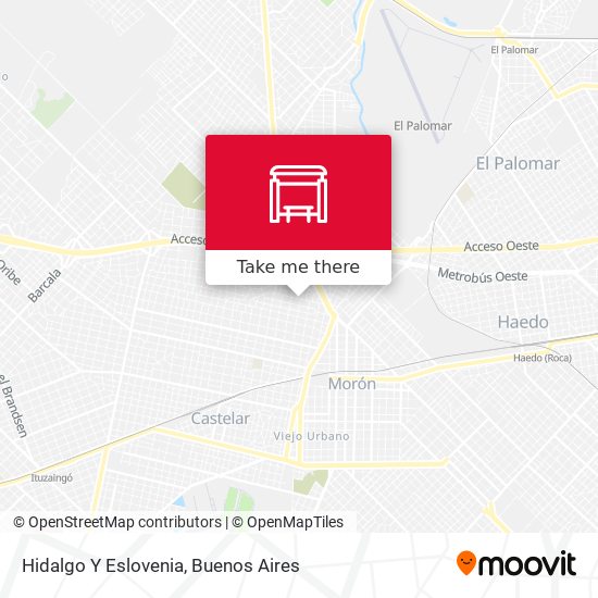 Hidalgo Y Eslovenia map