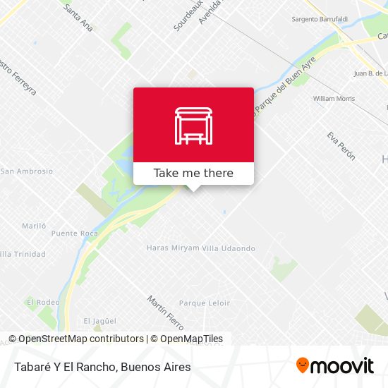 Mapa de Tabaré Y El Rancho