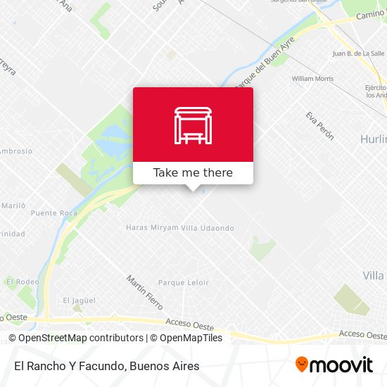 El Rancho Y Facundo map