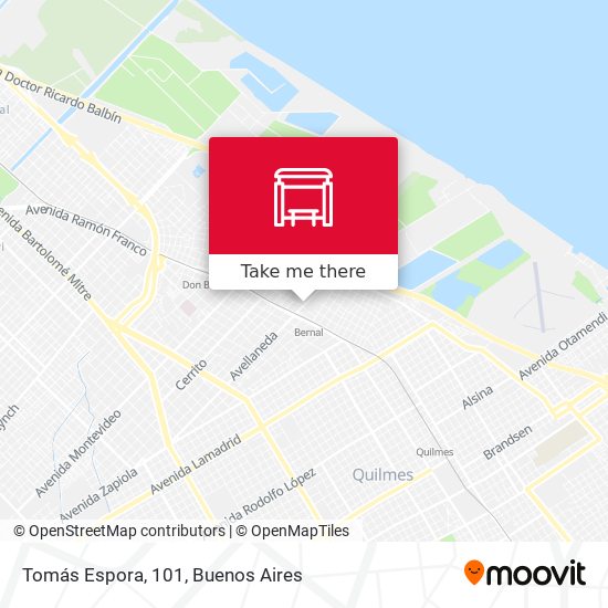 Tomás Espora, 101 map