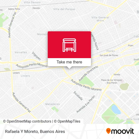 Rafaela Y Moreto map