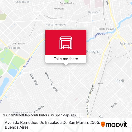 Avenida Remedios De Escalada De San Martín, 2505 map