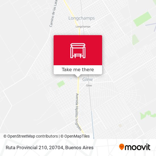 Ruta Provincial 210, 20704 map
