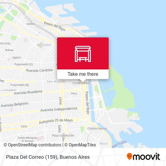 Plaza Del Correo (159) map