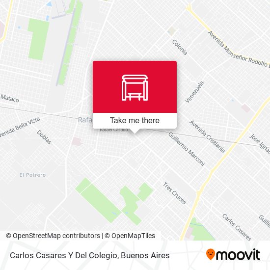 Mapa de Carlos Casares Y Del Colegio
