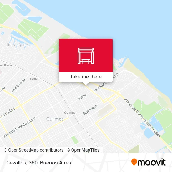 Cevallos, 350 map