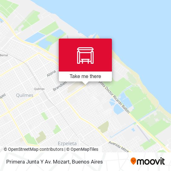 Primera Junta Y Av. Mozart map