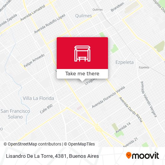 Lisandro De La Torre, 4381 map