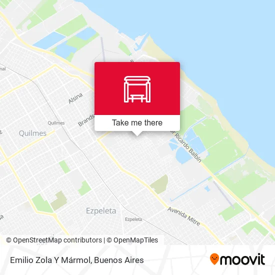 Emilio Zola Y Mármol map