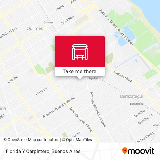 Florida Y Carpintero map