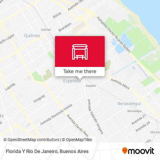 Florida Y Río De Janeiro map