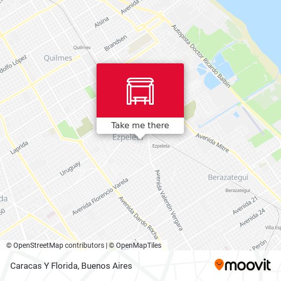 Mapa de Caracas Y Florida