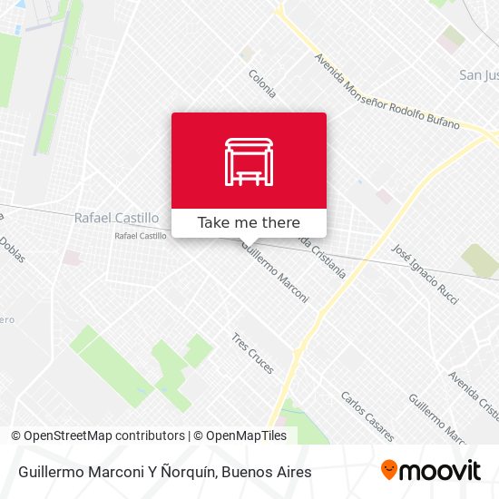 Mapa de Guillermo Marconi Y Ñorquín