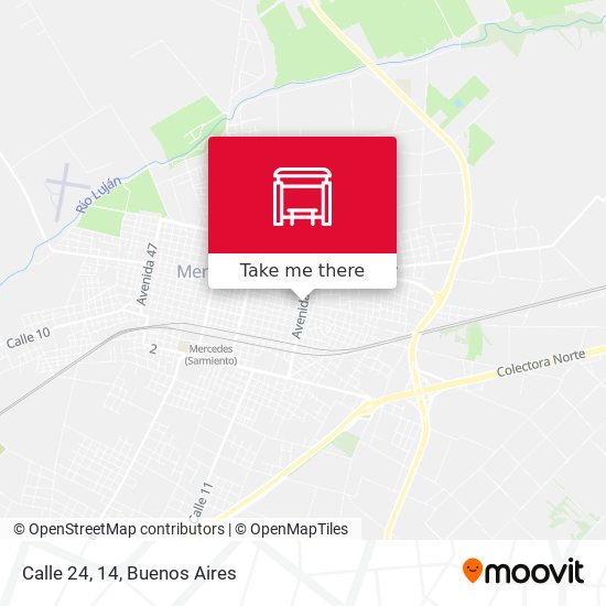 Mapa de Calle 24, 14