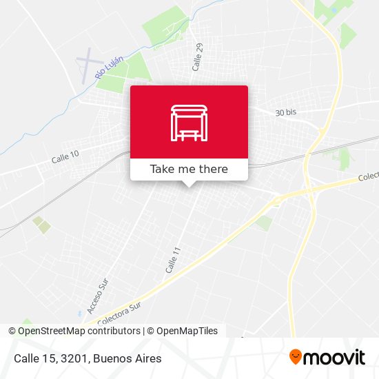 Mapa de Calle 15, 3201