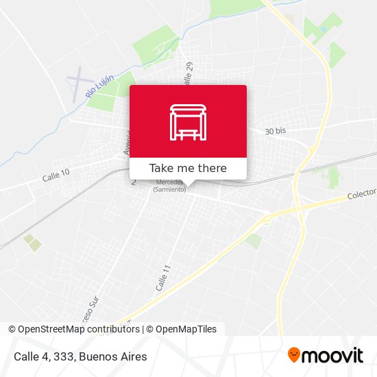 Mapa de Calle 4, 333
