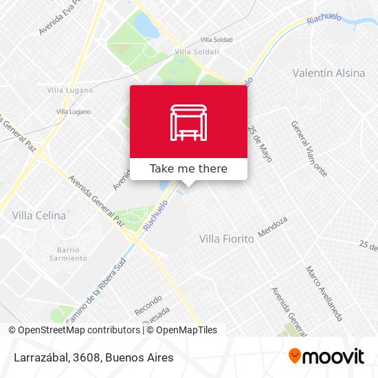 Larrazábal, 3608 map