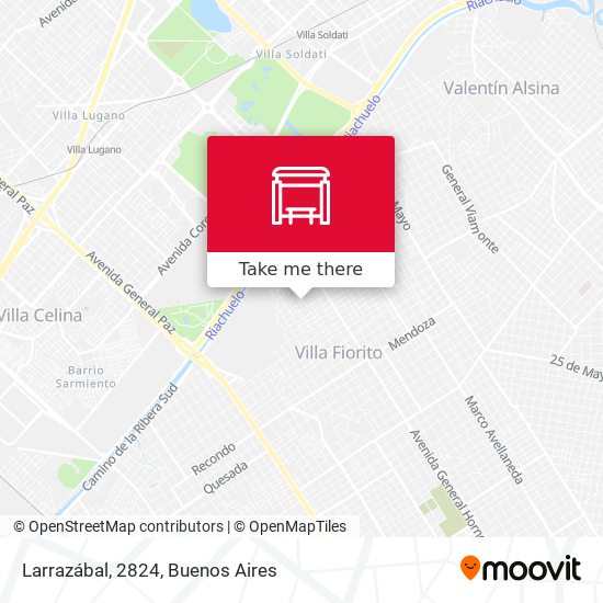 Larrazábal, 2824 map