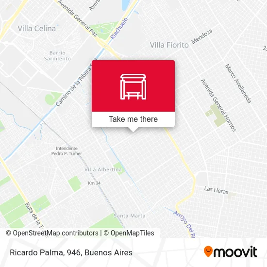 Ricardo Palma, 946 map