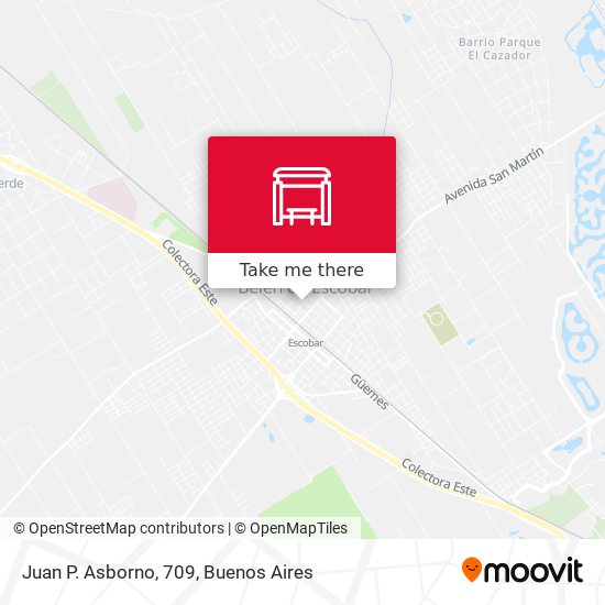 Juan P. Asborno, 709 map