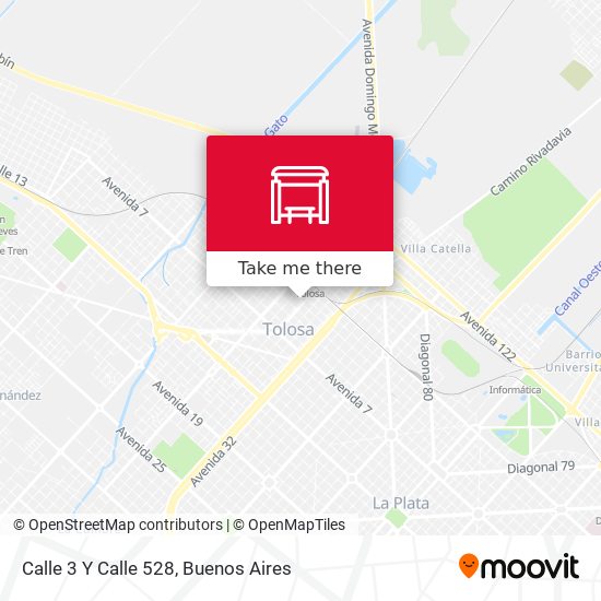 Calle 3 Y Calle 528 map