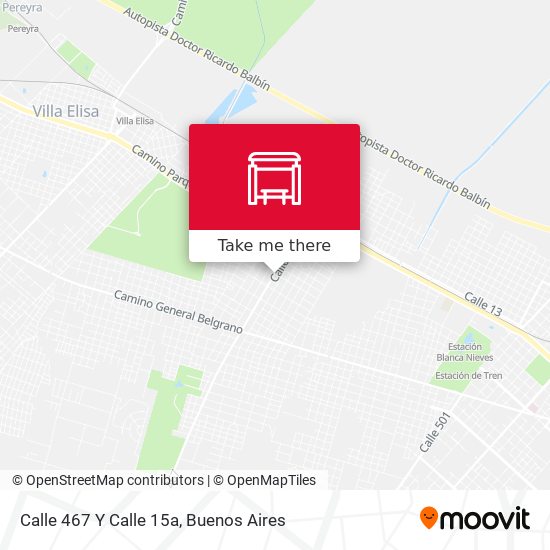 Mapa de Calle 467 Y Calle 15a