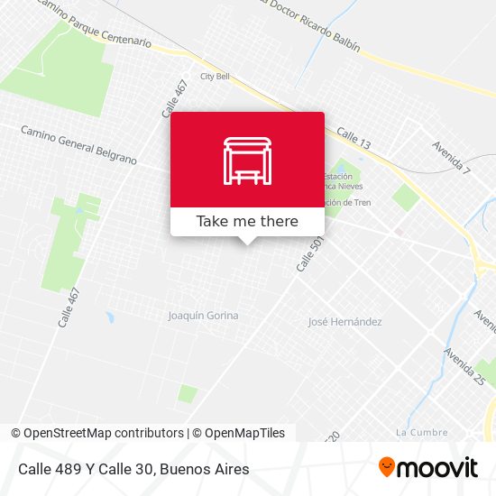 Calle 489 Y Calle 30 map