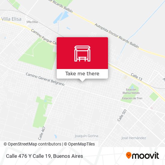 Calle 476 Y Calle 19 map