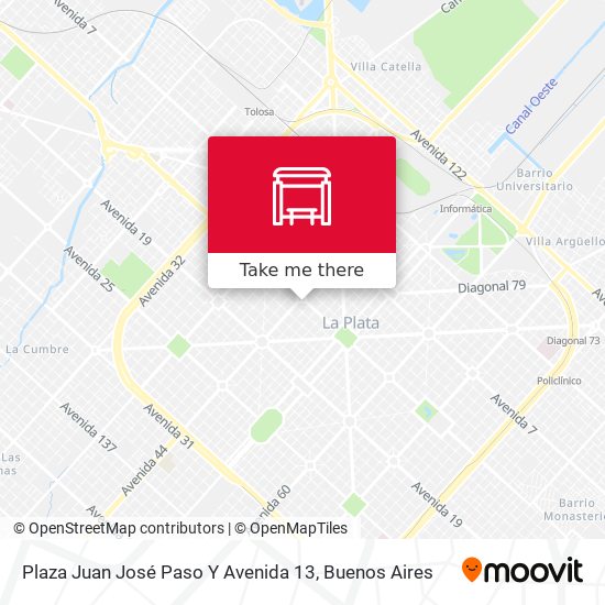 Plaza Juan José Paso Y Avenida 13 map