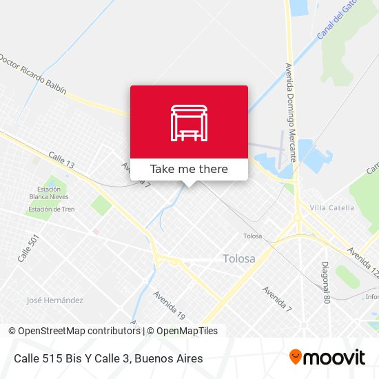 Calle 515 Bis Y Calle 3 map