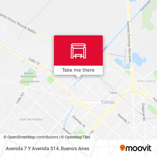 Avenida 7 Y Avenida 514 map