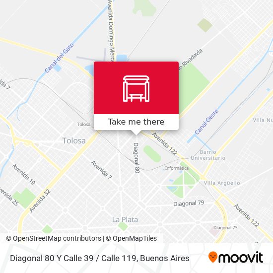 Diagonal 80 Y Calle 39 / Calle 119 map