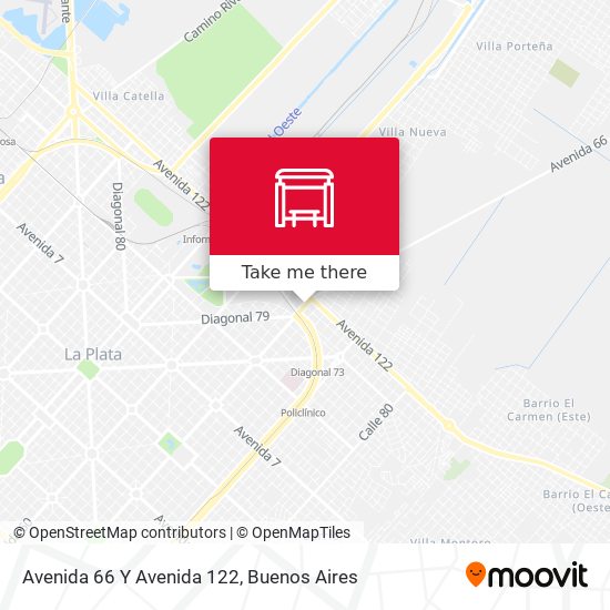 Avenida 66 Y Avenida 122 map