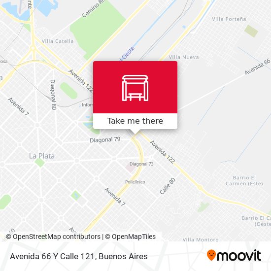 Avenida 66 Y Calle 121 map