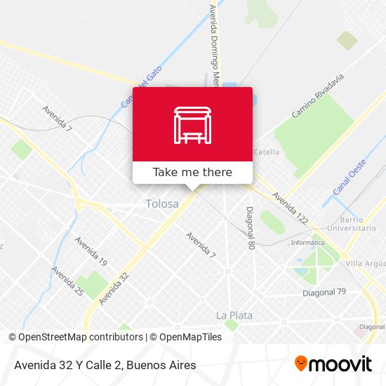 Avenida 32 Y Calle 2 map