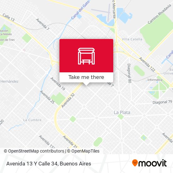 Avenida 13 Y Calle 34 map