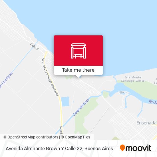 Mapa de Avenida Almirante Brown Y Calle 22