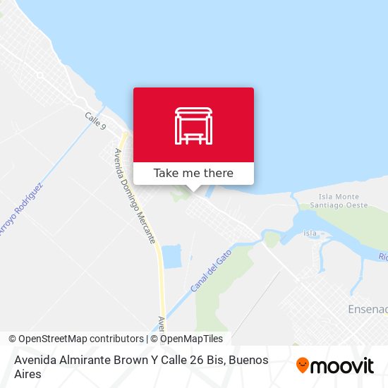 Avenida Almirante Brown Y Calle 26 Bis map