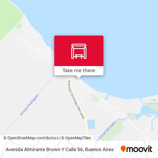 Mapa de Avenida Almirante Brown Y Calle 56
