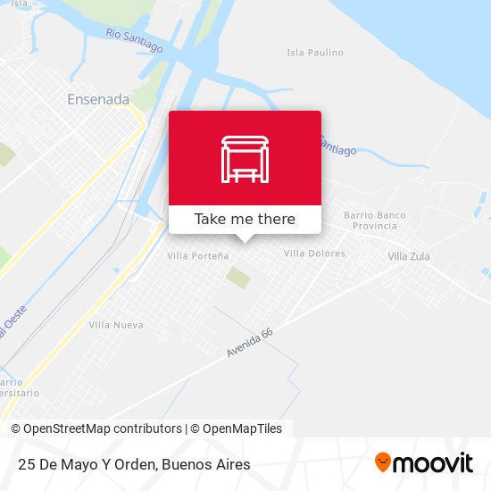25 De Mayo Y Orden map