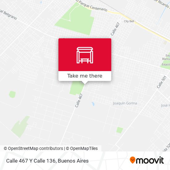 Calle 467 Y Calle 136 map
