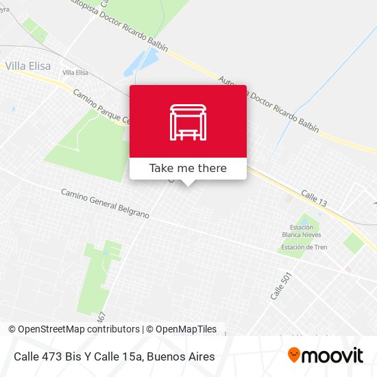 Mapa de Calle 473 Bis Y Calle 15a