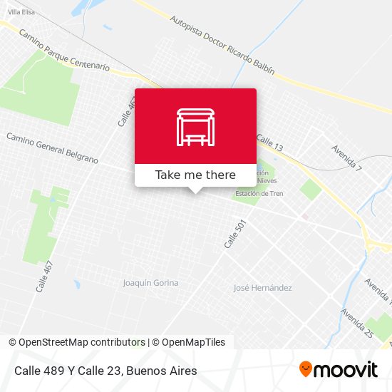 Calle 489 Y Calle 23 map